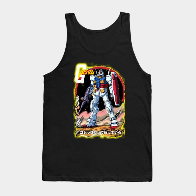 Big Classic Mecha Tank Top by Roloworld nyc